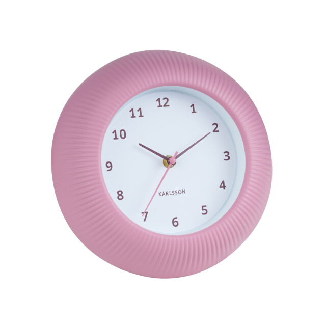 Karlsson wandklok tender rib rose tan- Ø25cm 3062098 large