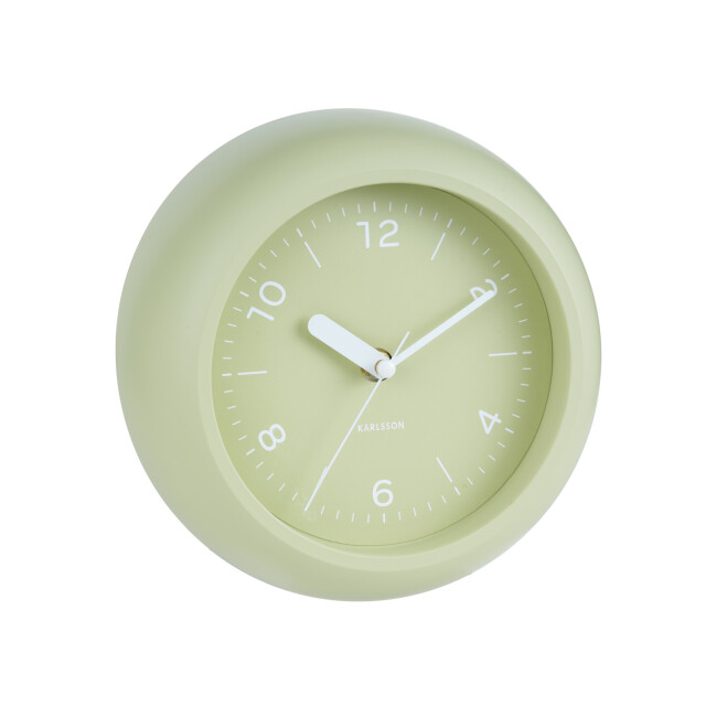 Karlsson wandklok slope tea green- Ø20cm 3062093 large