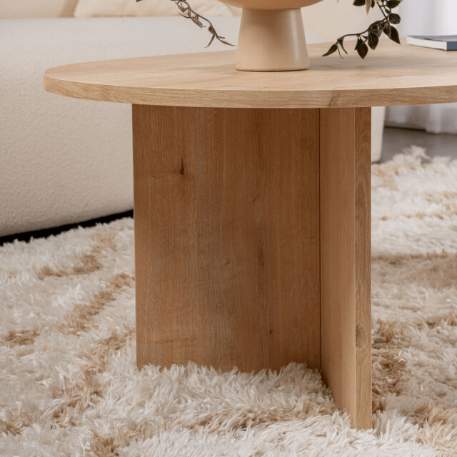 CaliCosy Ovale salontafel l119 cm iris 3046256 large