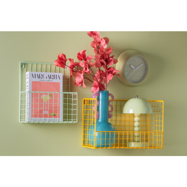 Karlsson wandklok slope tea green- Ø20cm 3062093 large