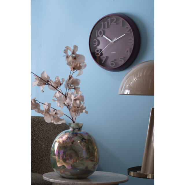 Karlsson wandklok elevated classic numbers - Ø33,5cm 3062114 large