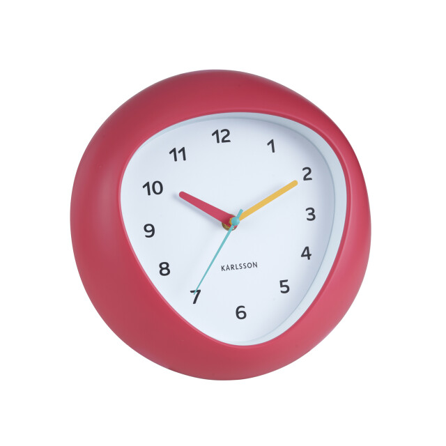Karlsson wandklok funky vibes scarlet red- Ø25,5cm 3062125 large