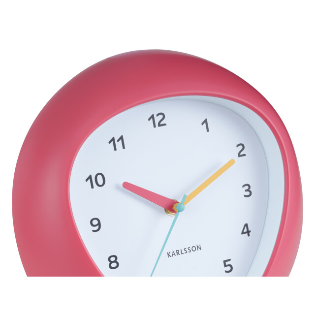 Karlsson wandklok funky vibes scarlet red- Ø25,5cm 3062125 large
