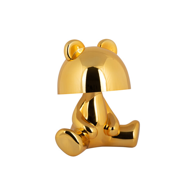 Leitmotiv tafellamp bear led w. bluetooth speaker verguld 3062150 large