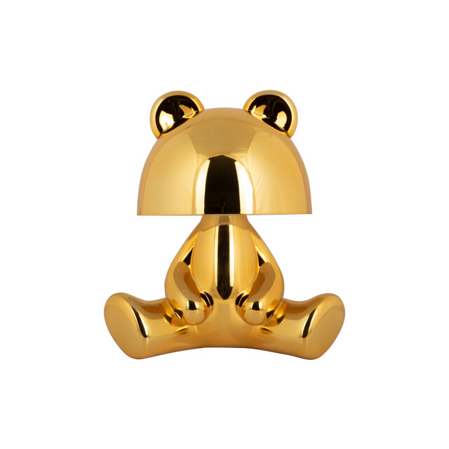 Leitmotiv tafellamp bear led w. bluetooth speaker verguld 3062150 large