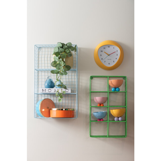 Karlsson wandklok funky vibes helder- Ø25,5cm 3062126 large