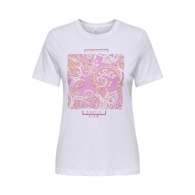 Only Onlabby life reg s/s aop top box jr 15343279 large