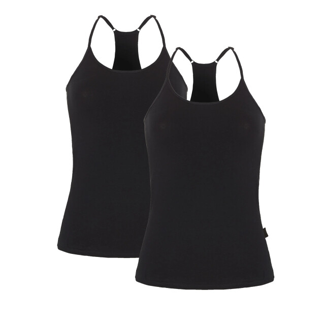 O'Neill Dames racerback top 2-pack 809021-4P-ZWART large