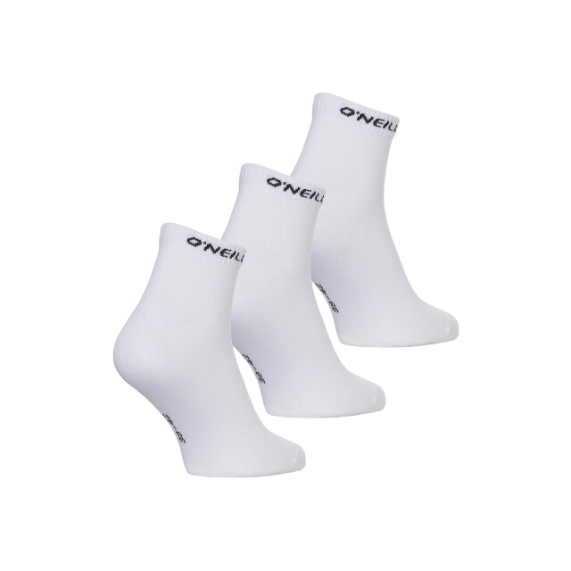 O'Neill Heren / dames enkelsokken quarter sokken 9-pack 750003-9P-WIT large
