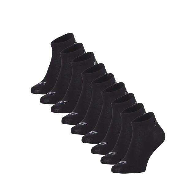O'Neill Heren / dames sneakersokken 9-pack 730003-9P-ZWART large
