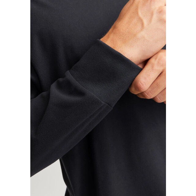 Jack & Jones Heren lounge pyjama set lang polyester 12268536-Black large