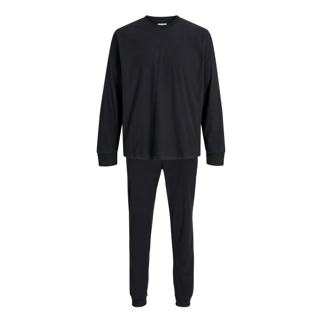 Jack & Jones Heren lounge pyjama set lang polyester 12268536-Black large