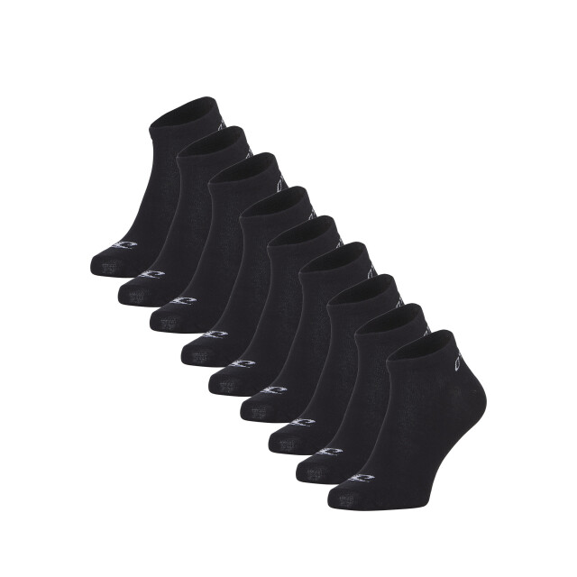 O'Neill Heren / dames sneakersokken 9-pack 730003-9P-ZWART large