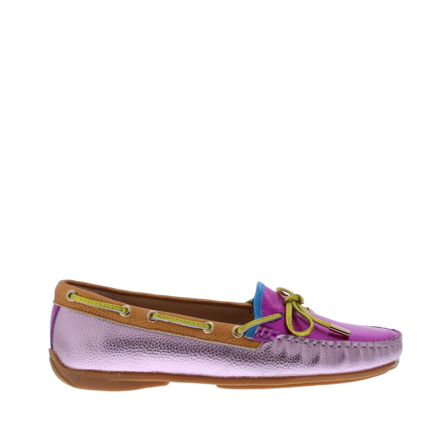 Si Wari moc strik metallic | dames | maat: | leer 110007 large