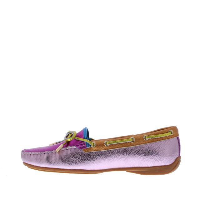 Si Wari moc strik metallic | dames | maat: | leer 110007 large