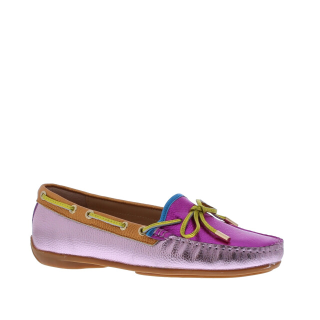 Si Wari moc strik metallic | dames | maat: | leer 110007 large