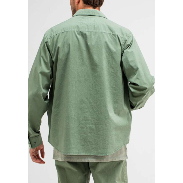 Butcher of Blue Luca poplin overshirt M2514025-792 large