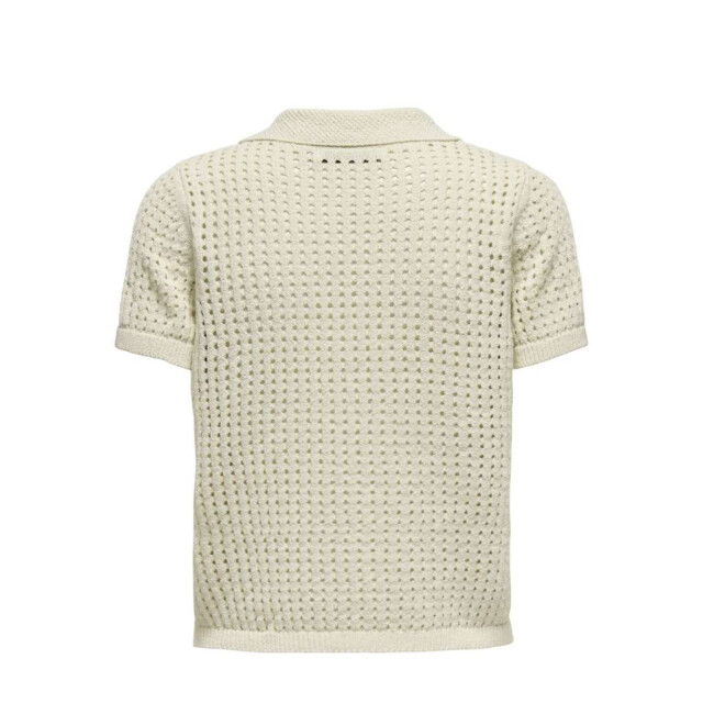 Only Onlannasofia life ss long polo knt birch 15354851-180083 large