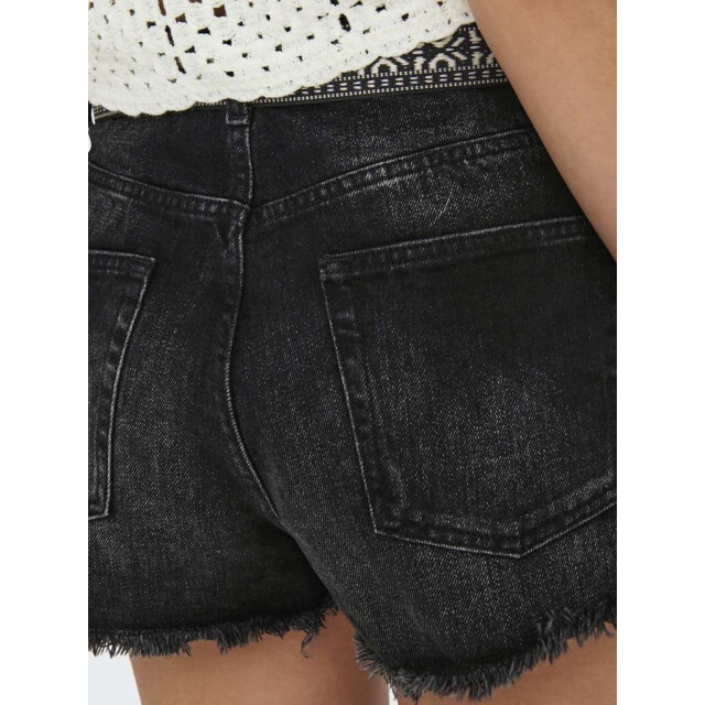 Only Onlrobyn ex hw st vintage dnm shorts washed black 15255539-278217 large