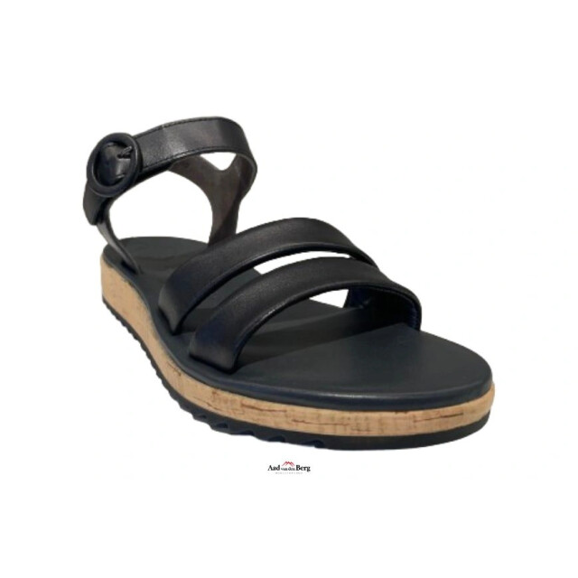Paul Green 6112 Sandalen Zwart 6112 large