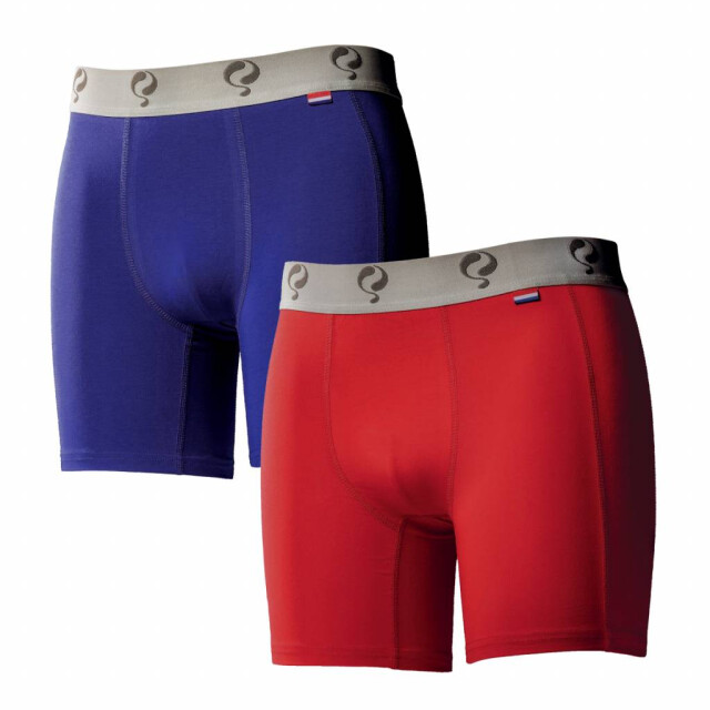 Q1905 Boxer 2-pack blue / red QMU-8000BR-S large
