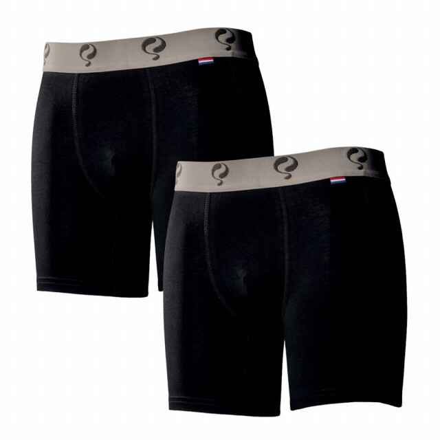 Q1905 Boxer 2-pack black / black QMU-8000BB-S large
