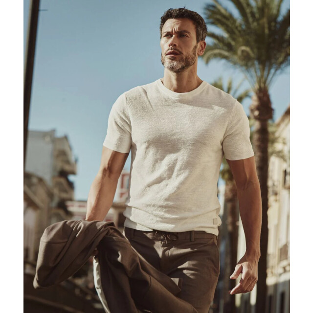 Blue Industry Jersey travel chino | Jake-m20 large