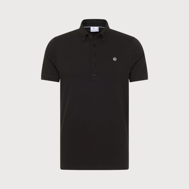 Blue Industry Button-down polo | KBIS23-M25 large