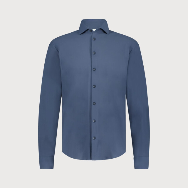 Blue Industry Het lounge jersey shirt | 2193.22-INDIGO large