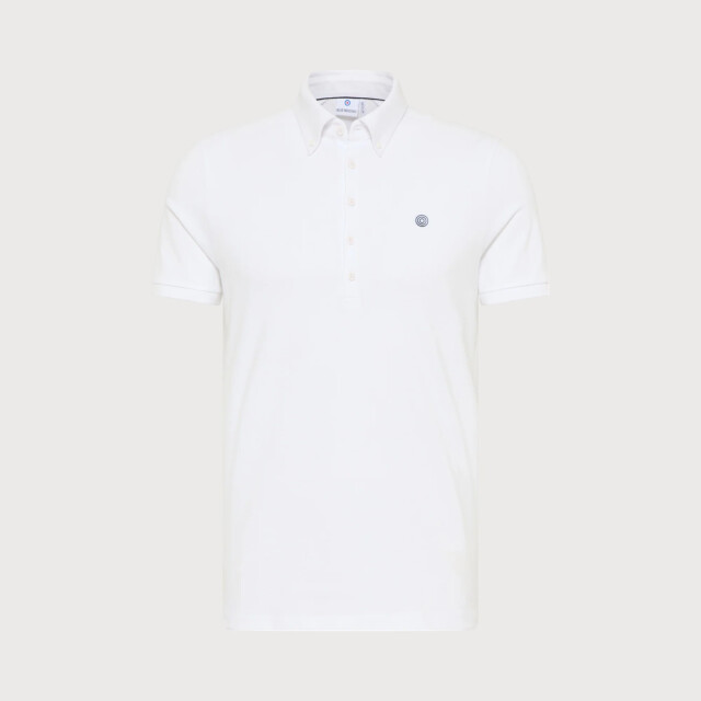 Blue Industry Button-down polo | KBIS23-M25 large