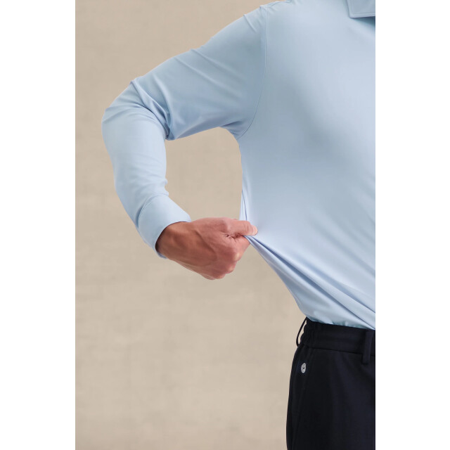 Blue Industry Lounge jersey overhemd | 2191.22-BLUE large