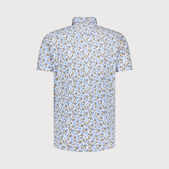 Blue Industry Het korte mouwen overhemd met bloemenprint | 5127.51-BLUE large