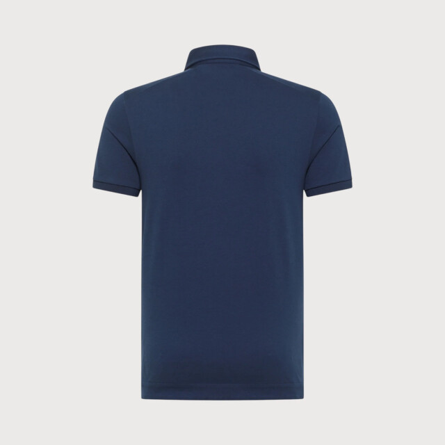 Blue Industry Button-down polo | KBIS23-M25 large