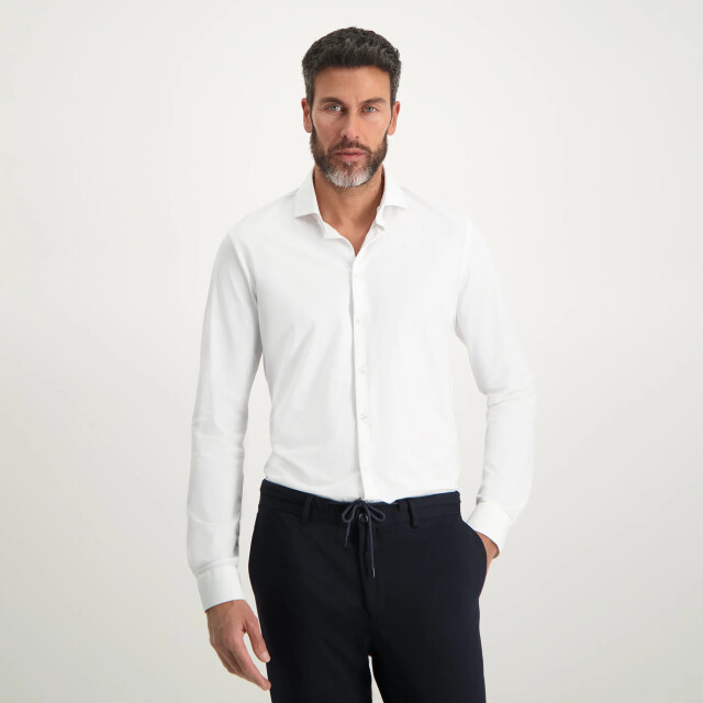 Blue Industry Lounge jersey overhemd | 2191.22-WHITE large