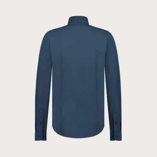 Blue Industry Lounge jersey overhemd | 2191.22-DENIM large