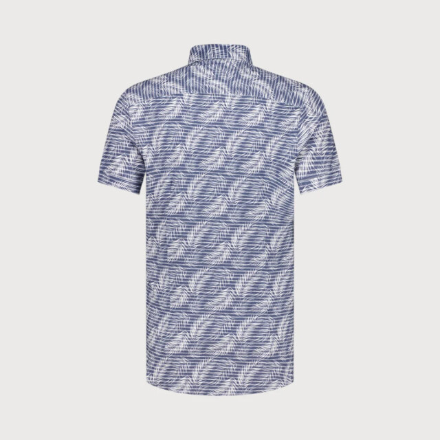 Blue Industry All-over print korte mouw overhemd | 4134.41-KOBALT large