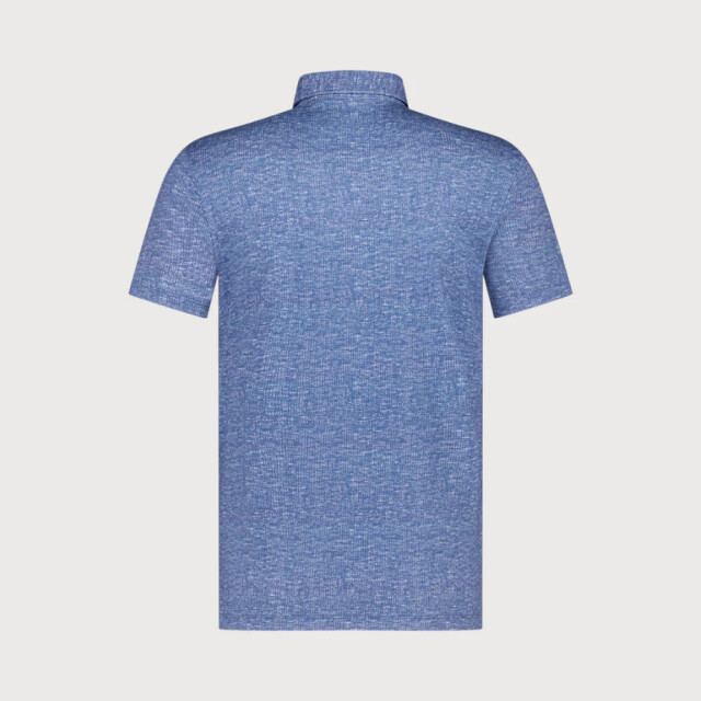 Blue Industry Polokraag korte mouw overhemd | 4131.41-KOBALT large