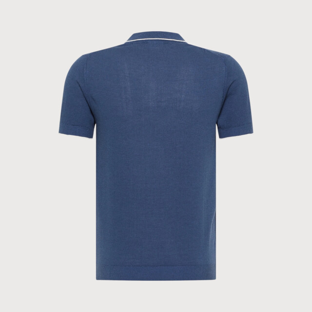 Blue Industry Polo ritssluiting | KBIS23-M17 large