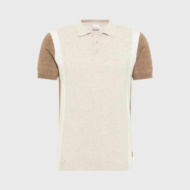 Blue Industry 2-tone polo | KBIS23-M18 large