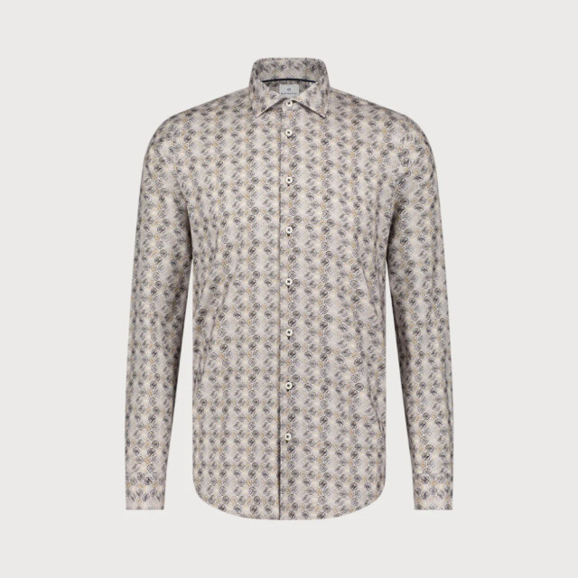 Blue Industry Katoenen print overhemd | 3109.32-GREEN large