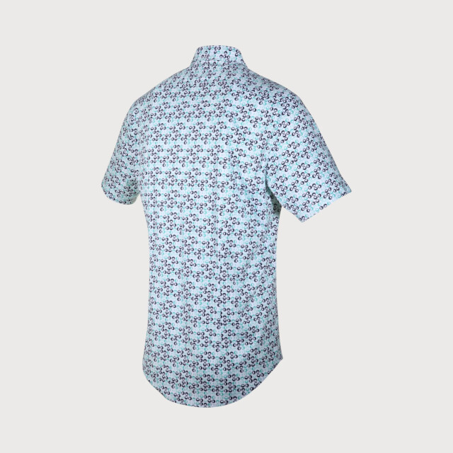 Blue Industry Shirt korte mouw | 2215.21-MINT large
