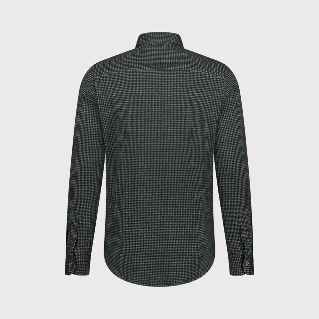 Blue Industry Mini-ruit overhemd | 4223.42-OLIVE large