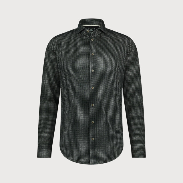 Blue Industry Mini-ruit overhemd | 4223.42-OLIVE large