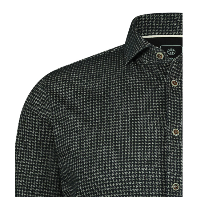 Blue Industry Mini-ruit overhemd | 4223.42-OLIVE large