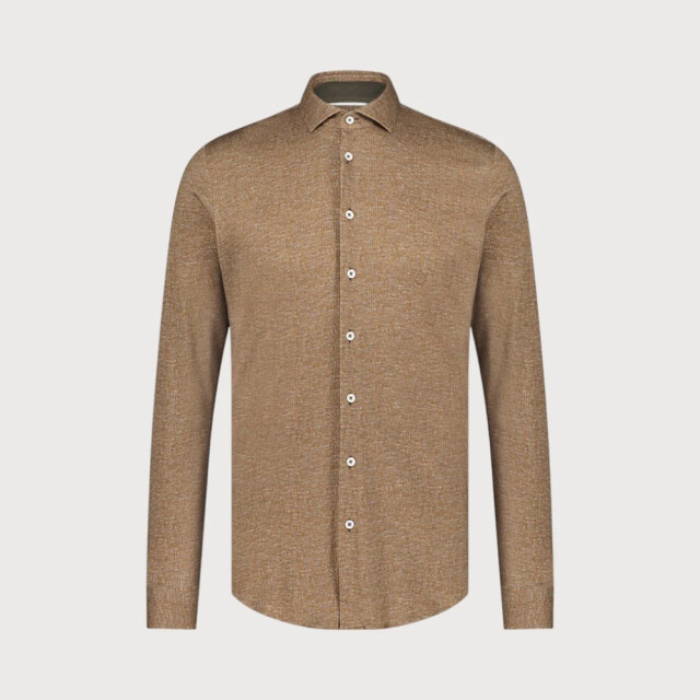 Blue Industry Casual knitted overhemd | 3100.32-BROWN large
