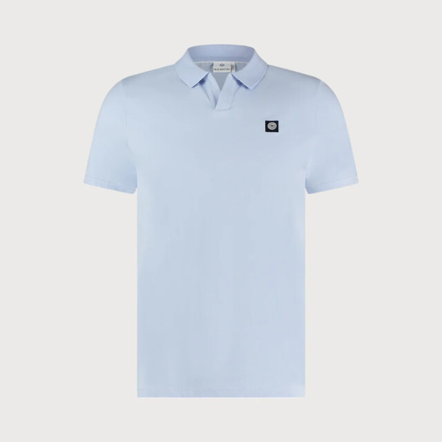 Blue Industry Luxe basic v-hals polo | KBIS24-M38 large