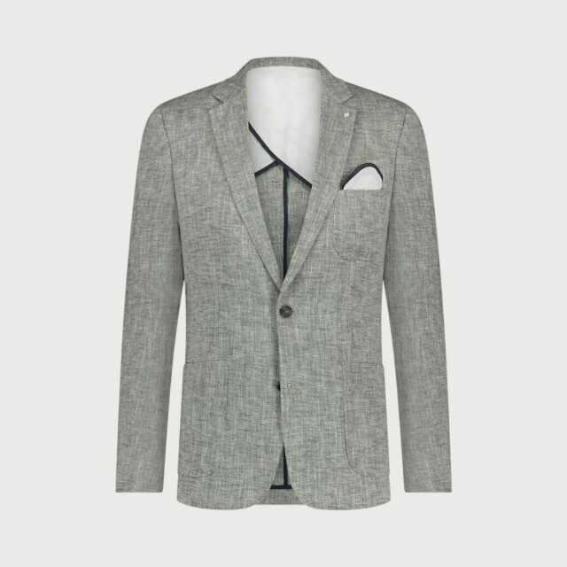 Blue Industry Cotton linnen colbert | JBIS24-M7 large