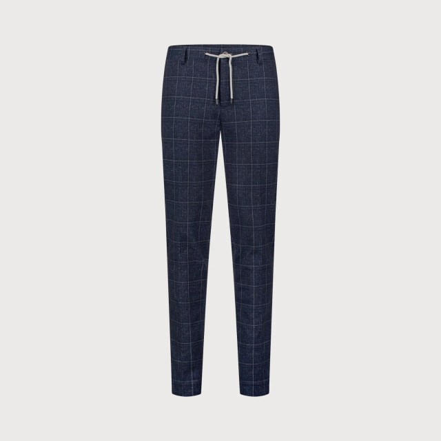 Blue Industry Jersey chino ruitmotief | JAKEW24-M13 large