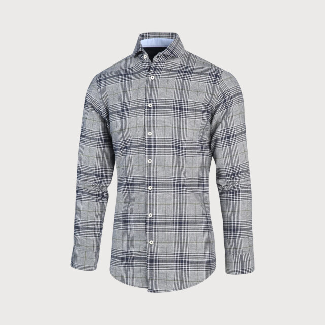 Blue Industry Grijs ruit overhemd | 2157.22-NAVY large