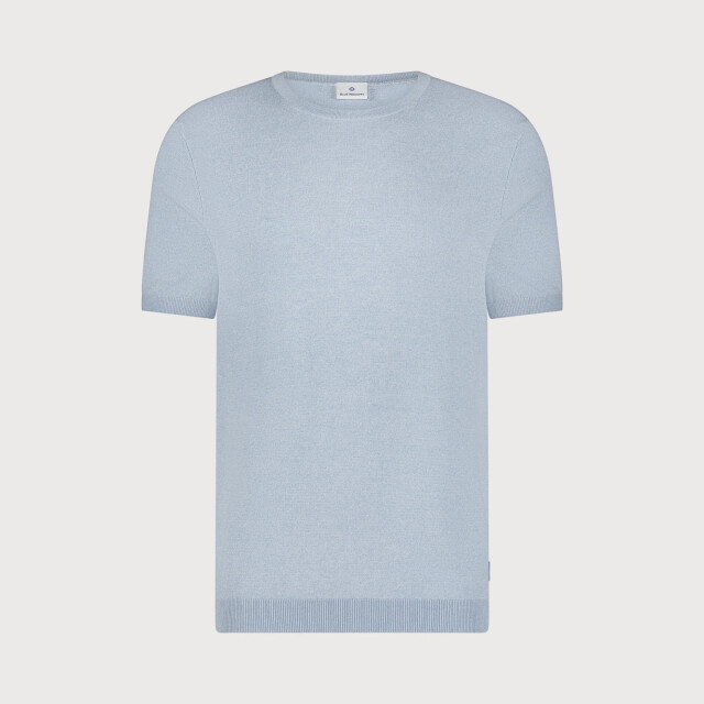 Blue Industry Het luxe basic knitted t-shirt | KBIS25-M17 large